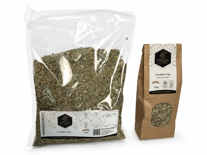 Eucalipto, hoja