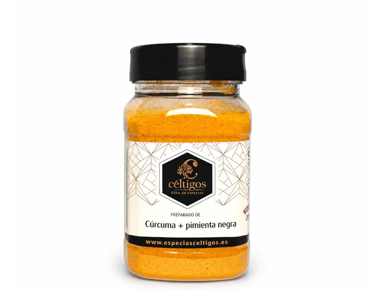 Cúrcuma con pimienta negra