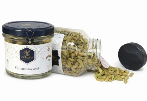 [t.crdv030g] Cardamomo verde (Tarro 30g)