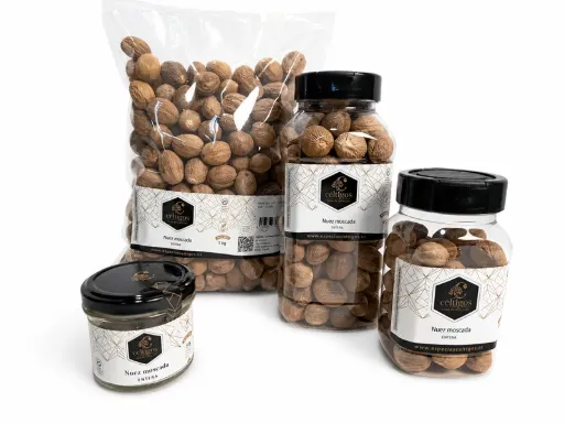[t.nzme050g] Nuez moscada entera (Tarro 50g)