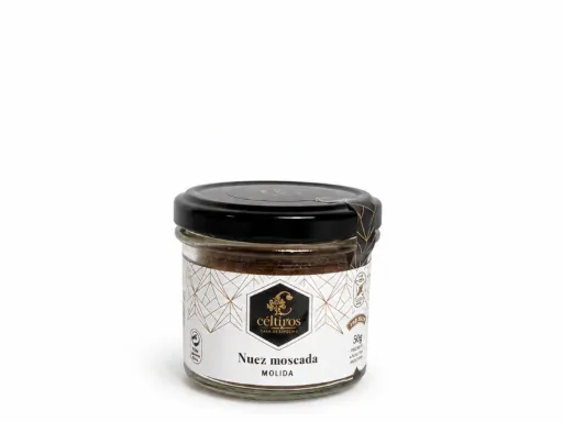 [t.nzmm050g] Nuez moscada molida (Tarro 50g)