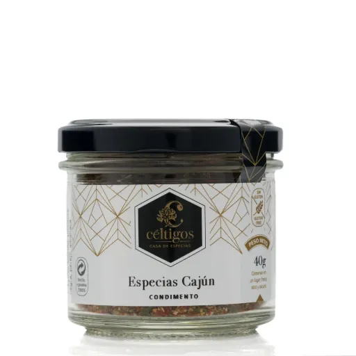 [t.pcjn040g] Condimento Cajún (Tarro 40g)